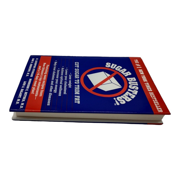 NEW Sugar Busters! Cut Sugar To Trim Fat Lose Weight Increase Energy +Meal Plans - Picture 3 of 5